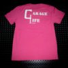 T shirt Pink w/white